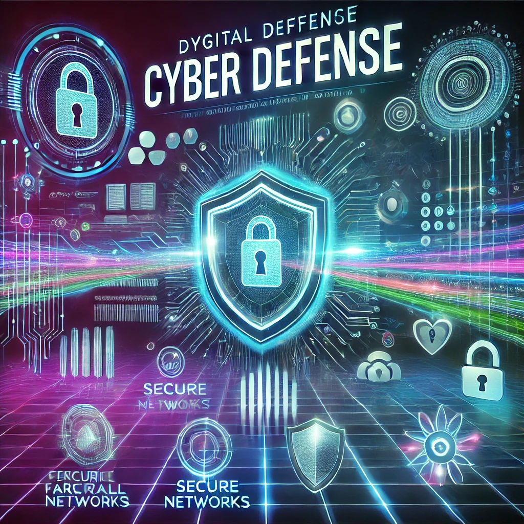 Imagen de portada futurista de Ciberseguridad